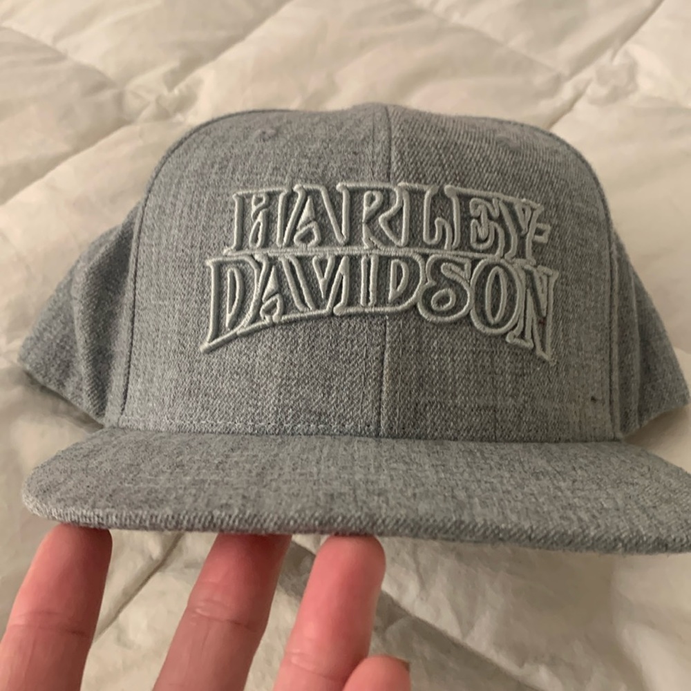 Harley Davidson flat bill ball cap. From Peterson Key West Florida Harley.